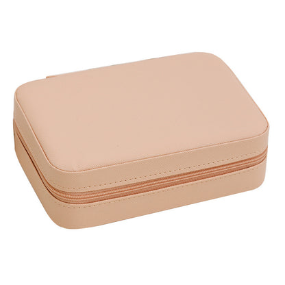 Portable Leather Creative Jewelry Storage Box For Travel