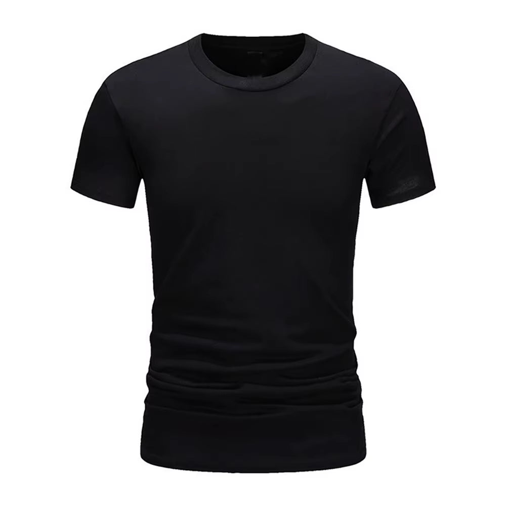 Men Cotton T-Shirt Summer Men Tshirts Loose Oversize Tshirt Casual Breathable Short Sleeve Clothing