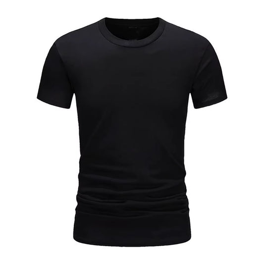 Men Cotton T-Shirt Summer Men Tshirts Loose Oversize Tshirt Casual Breathable Short Sleeve Clothing