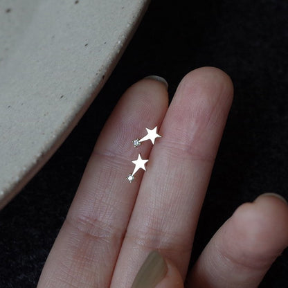 Simple Star Earrings Women Fashion