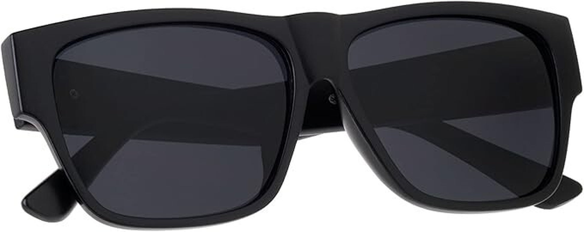 Men Sunglasses Fashion Design Tortoise Black Frame Hip Hop Style Square Shades