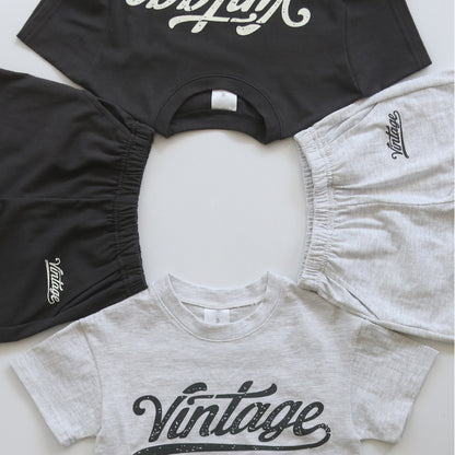 Sports And Leisure Suit Baby Western Style Cotton Letters Suit