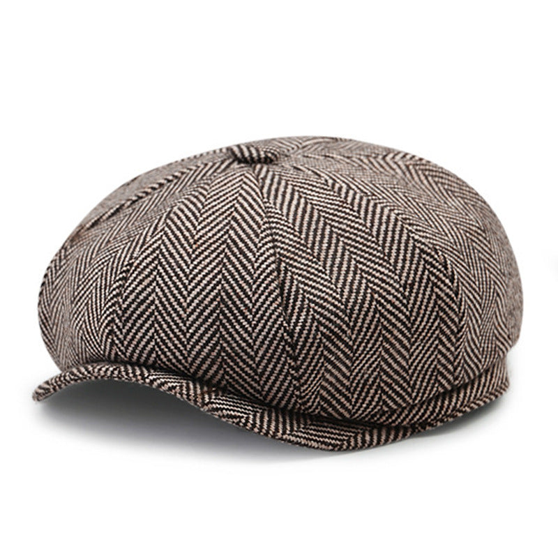 Outdoor men's winter painter hat