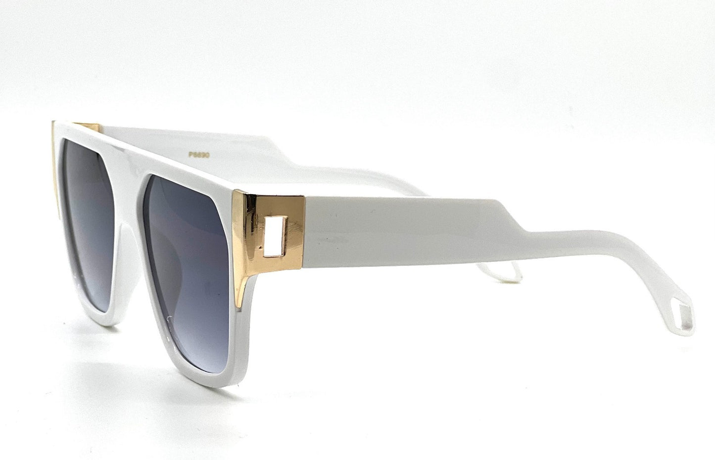 Men'S SUNGLASSES DESIGNER SQUARE RETRO GOLD FRAME SHADES HIP HOP STYLE FASHION