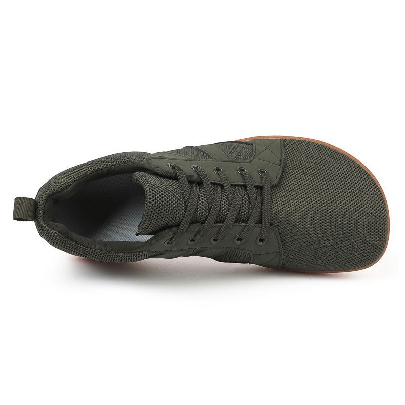 Breathable Lace-up Mesh Casual Walking Sneakers Men Non-slip Running Sports Shoes Women