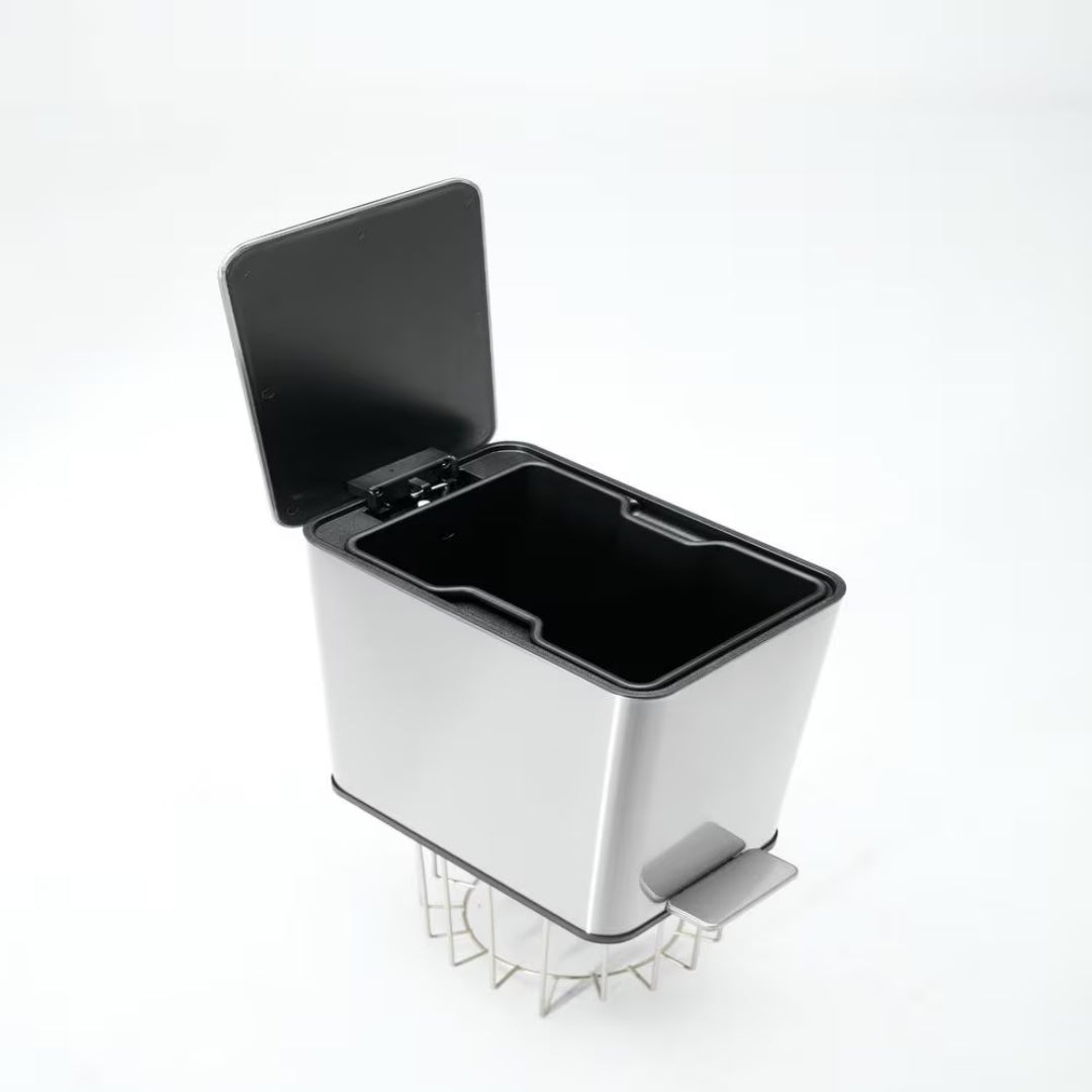 SSTC102-15L-S, Stainless Steel Kitchen Trash Can, 15L