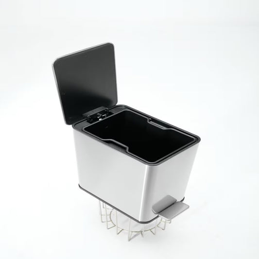 SSTC102-15L-S, Stainless Steel Kitchen Trash Can, 15L