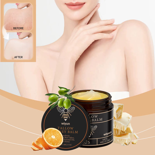 Beef Tallow Honey Cream Brightening Fade Dark Spots Remove Melanin Firming Non-Greasy Lasting Moisturizing Soothing Body Lotion