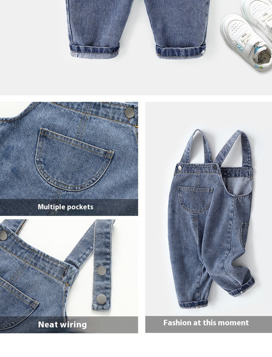 Clothes Fashionable Fashionable Baby Boys' Cute Trousers Spring Korean Style