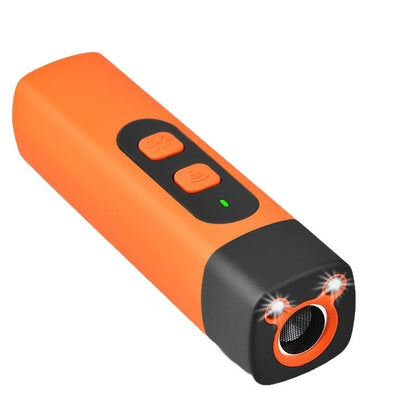 Pet Dog Repeller Ultrasonic Dog Training Device Rechargeable Anti Dog Bark Deterrent Device With LED Flashlight Pets Supplies
