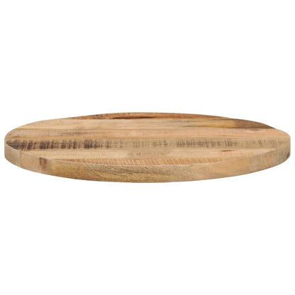 Tabletop Ø 40x1.5 cm Round Rough Solid