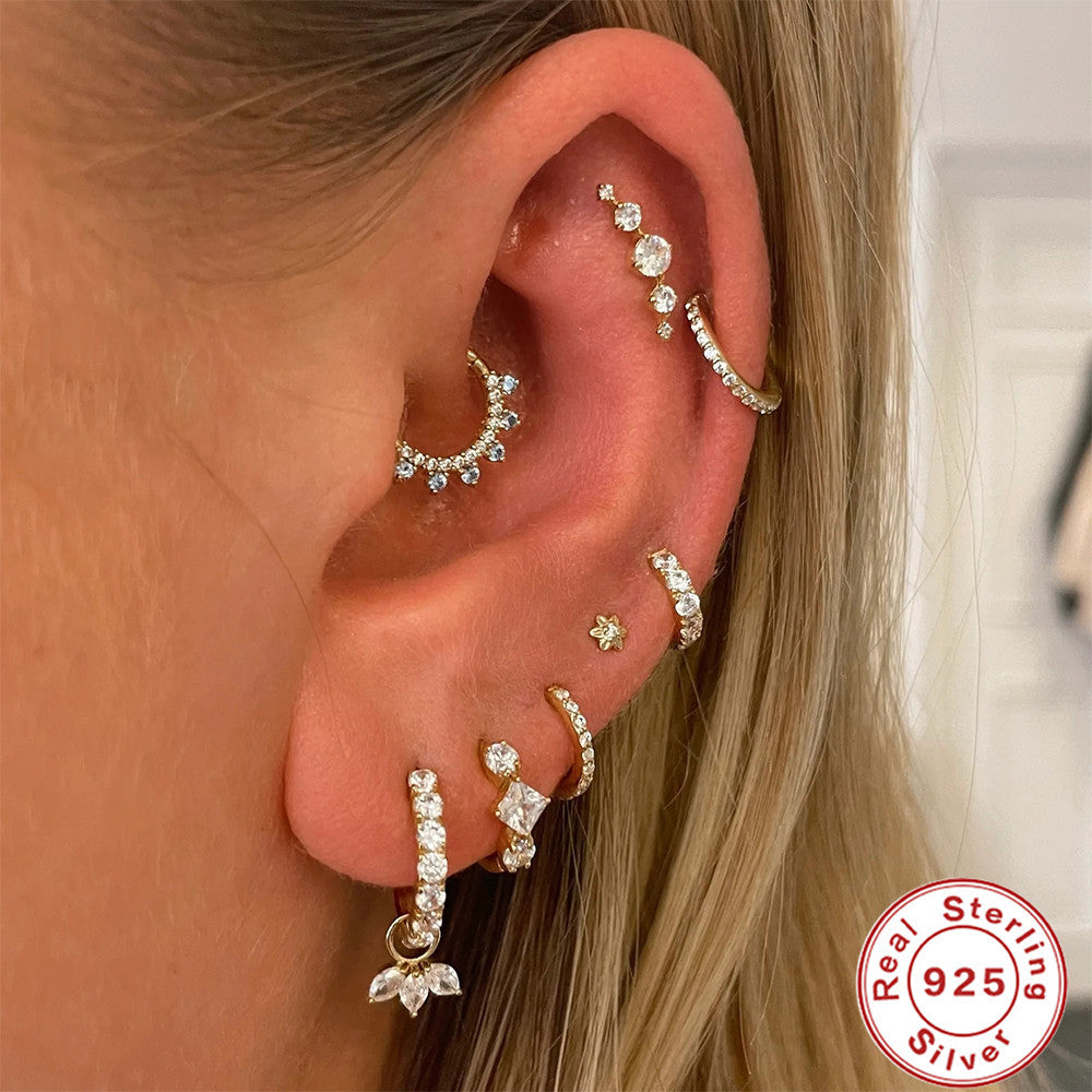 Fashion Nose Ring Earrings Women