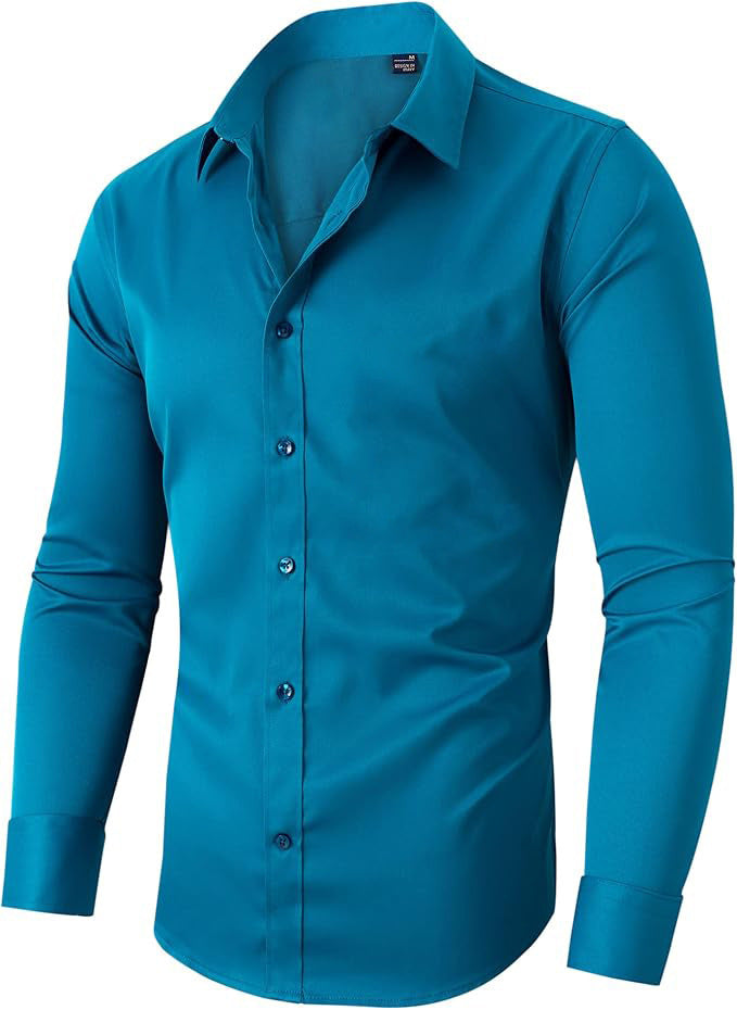 Spring And Autumn Long-sleeved White Shirt Formal Wear Slim Fit Business Workwear