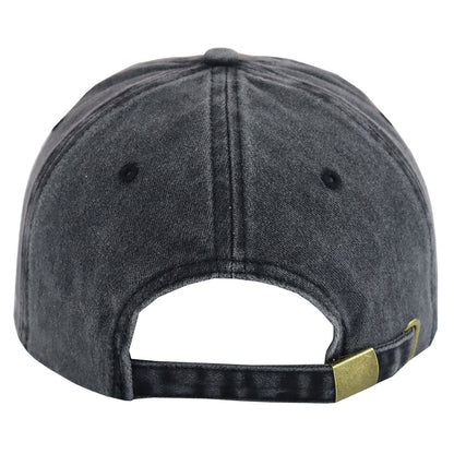 Golf Father Hat For Men, Adjustable Embroidered Wash Cotton Baseball Cap