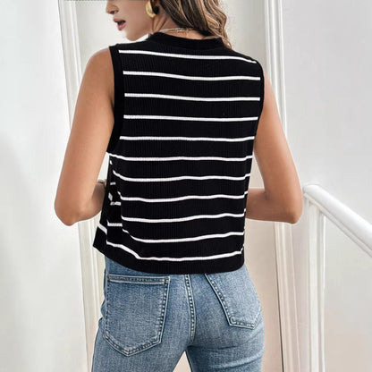 Stylish And Minimalist Sleeveless Top For Women