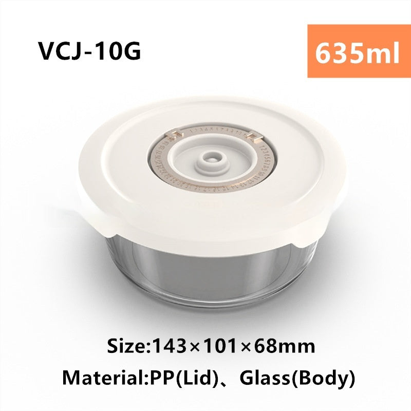 Electric Vacuum Food Sealed Glass Crisper