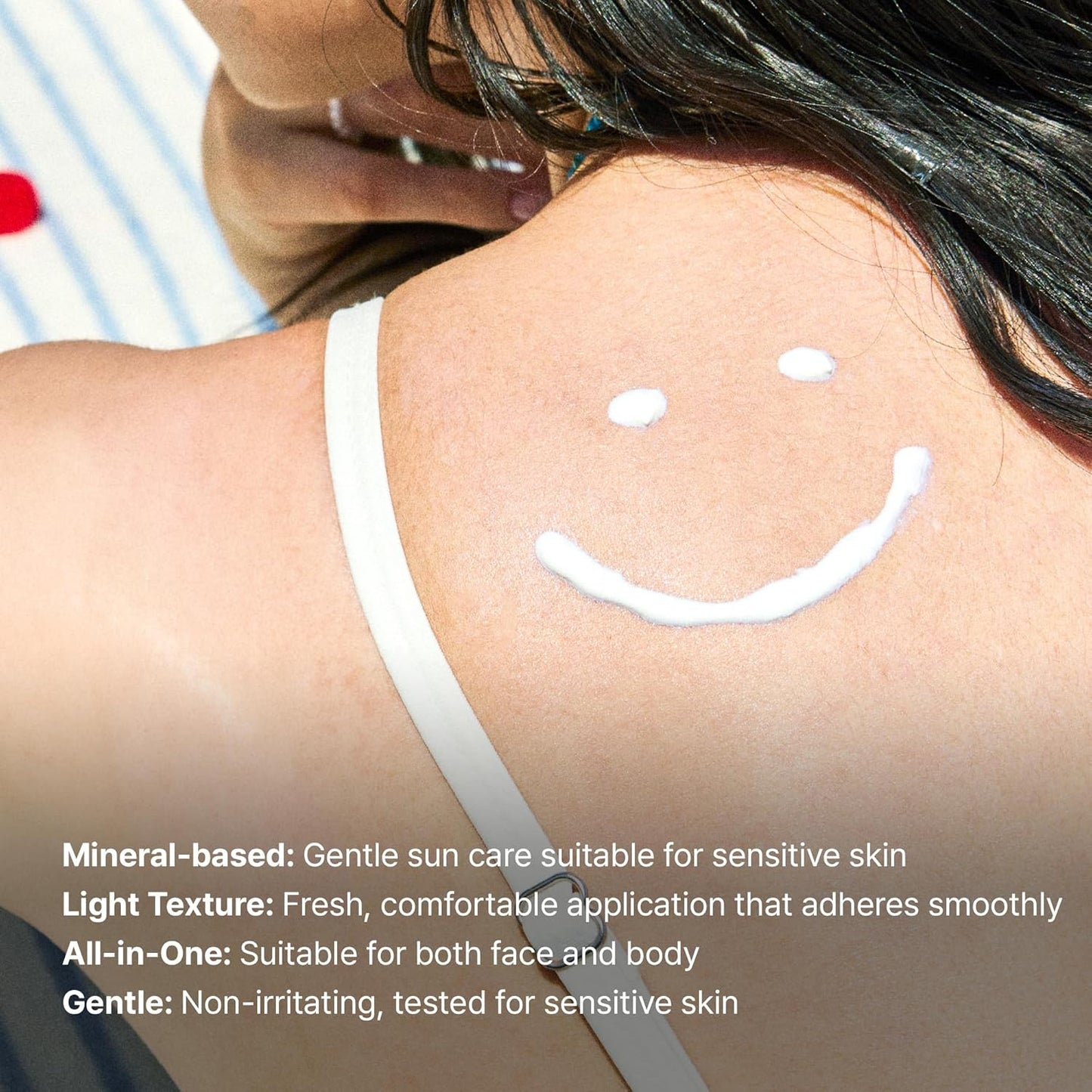 Tamanu Zinc Oxide Mild Mineral No Whitecast Sunscreen UV Clear Lightweight Daily Moisturizer Lotion with SPF 50+ PA++++ for Sensitive Skin Non Greasy Non Oily Long Lasting Korean Skincare