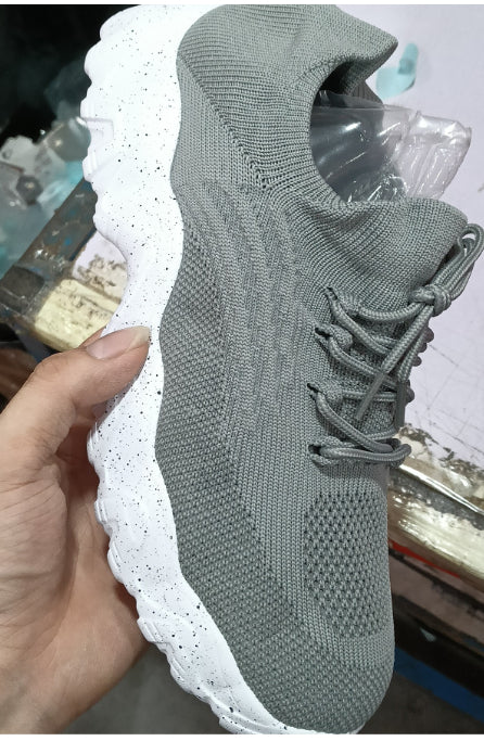 Women's Simple And Breathable Fly Woven Shoes
