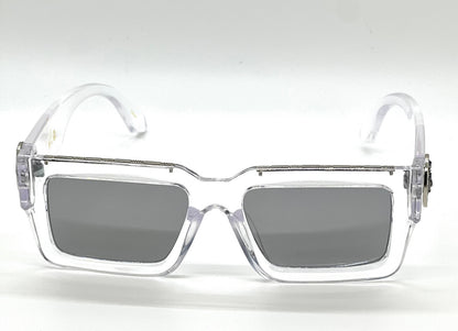 MEN SUNGLASSES HIP HOP SQUARE DESIGNER SHADES RETRO GOLD FRAME RAPPER FASHION