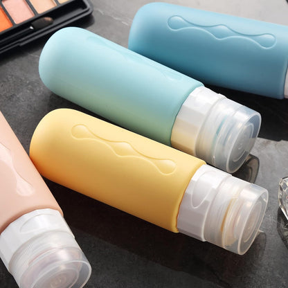 Travel Toiletries Refillable Bottles, Travel-friendly Size, Leak-proof Design, Refillable For Liquids, Suitable For Cosmetics, Shampoo, Body Wash And So On.