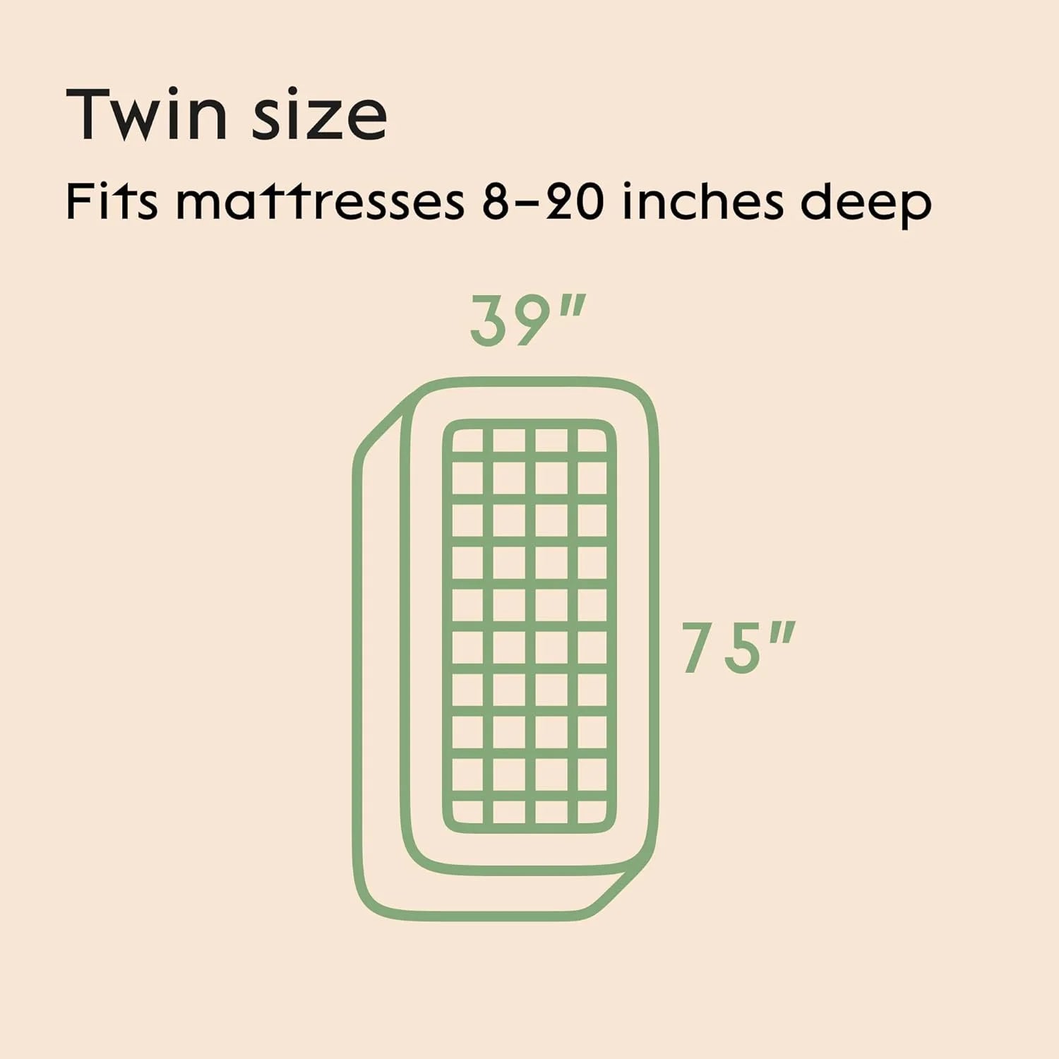 Bamboo Full Size Mattress Topper, Mattress Pad, Mattress Cover 54X75 Inches