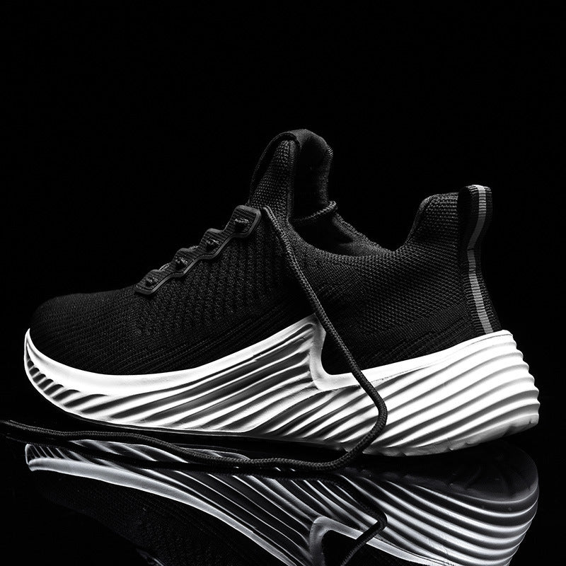 Lightweight And Versatile Trendy Black Men's Shoes