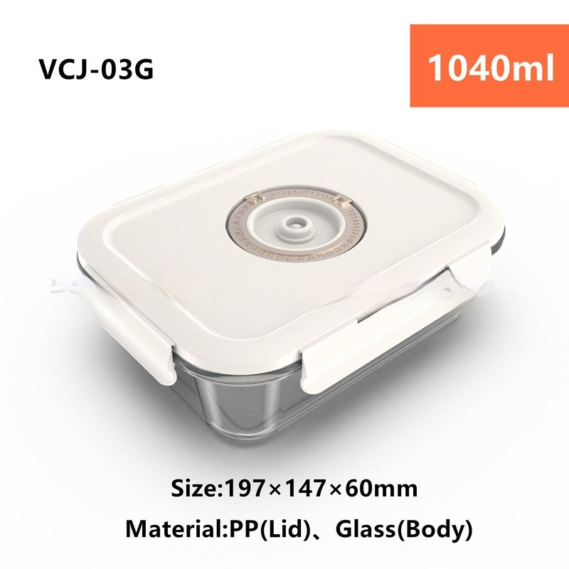 Electric Vacuum Food Sealed Glass Crisper