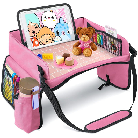 Travel Car Children's Tray Shopping Bags Car Seat Storage Tray