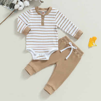 Hong Kong Style Spring And Summer Boy's Romper Baby Romper Suit