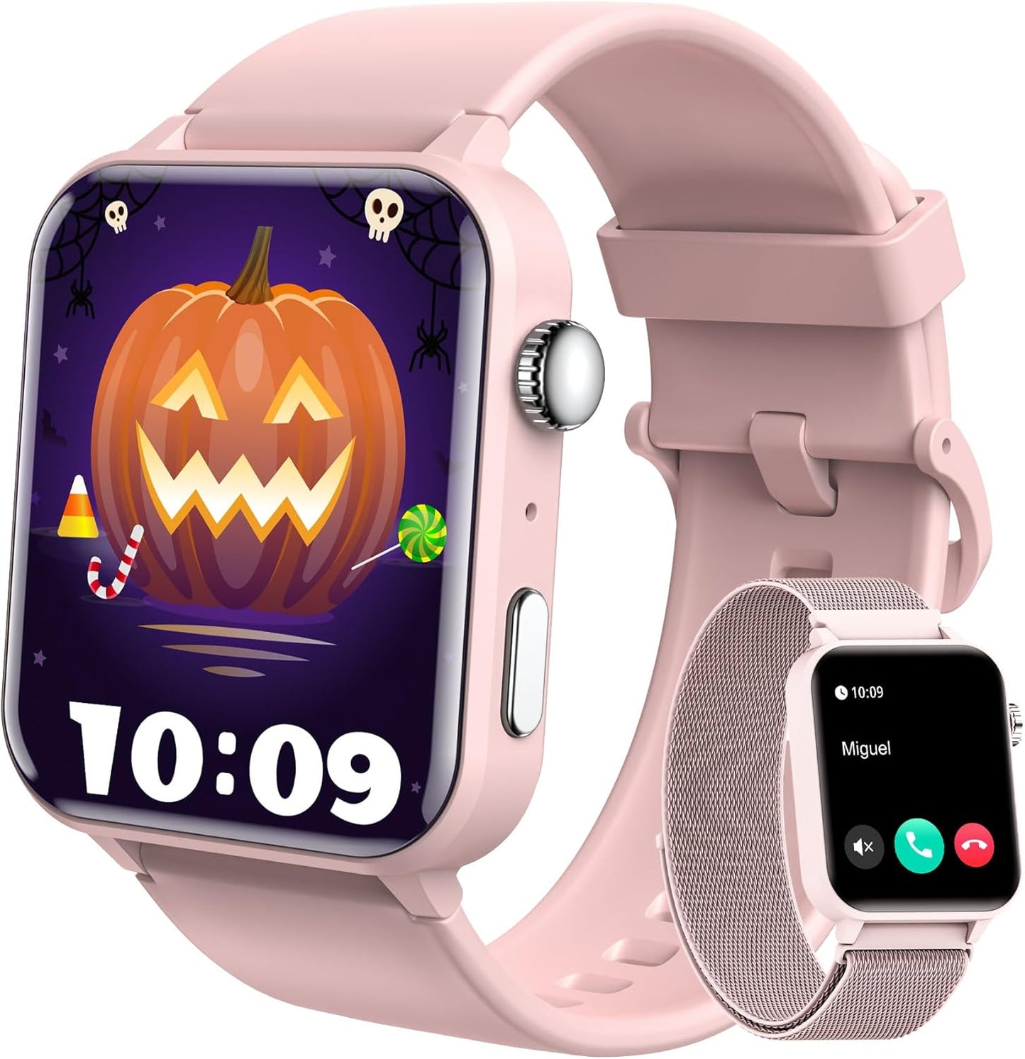 Smart Watches for Women(Make and Answer Calls),1.85''Hd Screen Fitness Tracker Watch,100+ Sport Modes,Spo2/Heart Rate/Sleep Monitor for Android Iphone