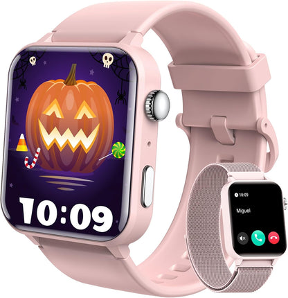 Smart Watches for Women(Make and Answer Calls),1.85''Hd Screen Fitness Tracker Watch,100+ Sport Modes,Spo2/Heart Rate/Sleep Monitor for Android Iphone