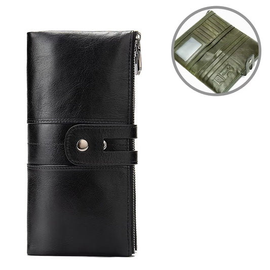 Genuine Leather Women'S Wallets for Cards Coin Purse