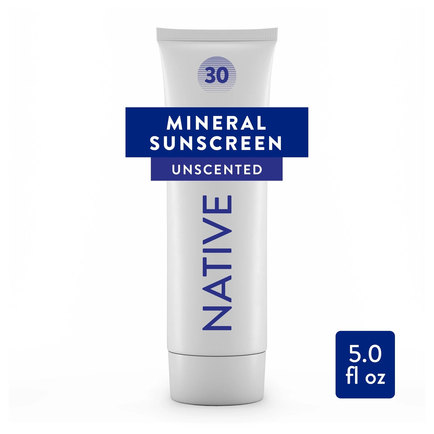 Unscented Mineral Sunscreen Lotion SPF 30, 5.0 Oz