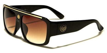 Gafas De Sol Lentes De Moda Para Hombres Grande Style Men Sunglasses Brown Lens