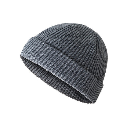 Retro Dome Warm Short Woolen Toe Hat
