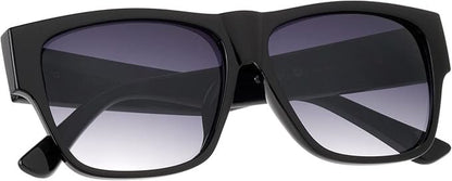 Men Sunglasses Fashion Design Tortoise Black Frame Hip Hop Style Square Shades