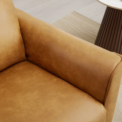 Tayani 31.5" Wide Modern Comfortable Upholstered Swivel and Rocker Manual Recliner