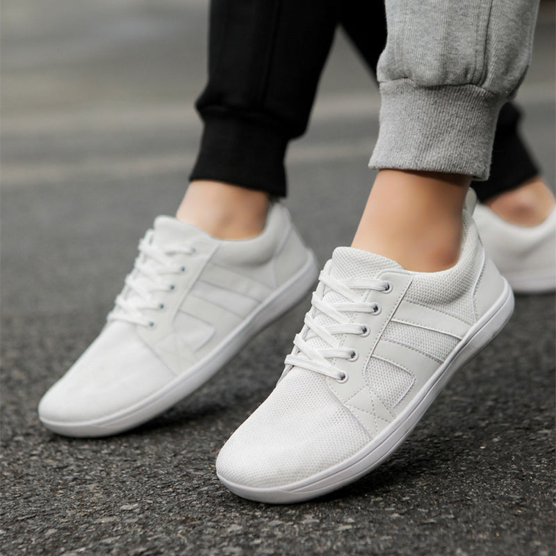 Breathable Lace-up Mesh Casual Walking Sneakers Men Non-slip Running Sports Shoes Women