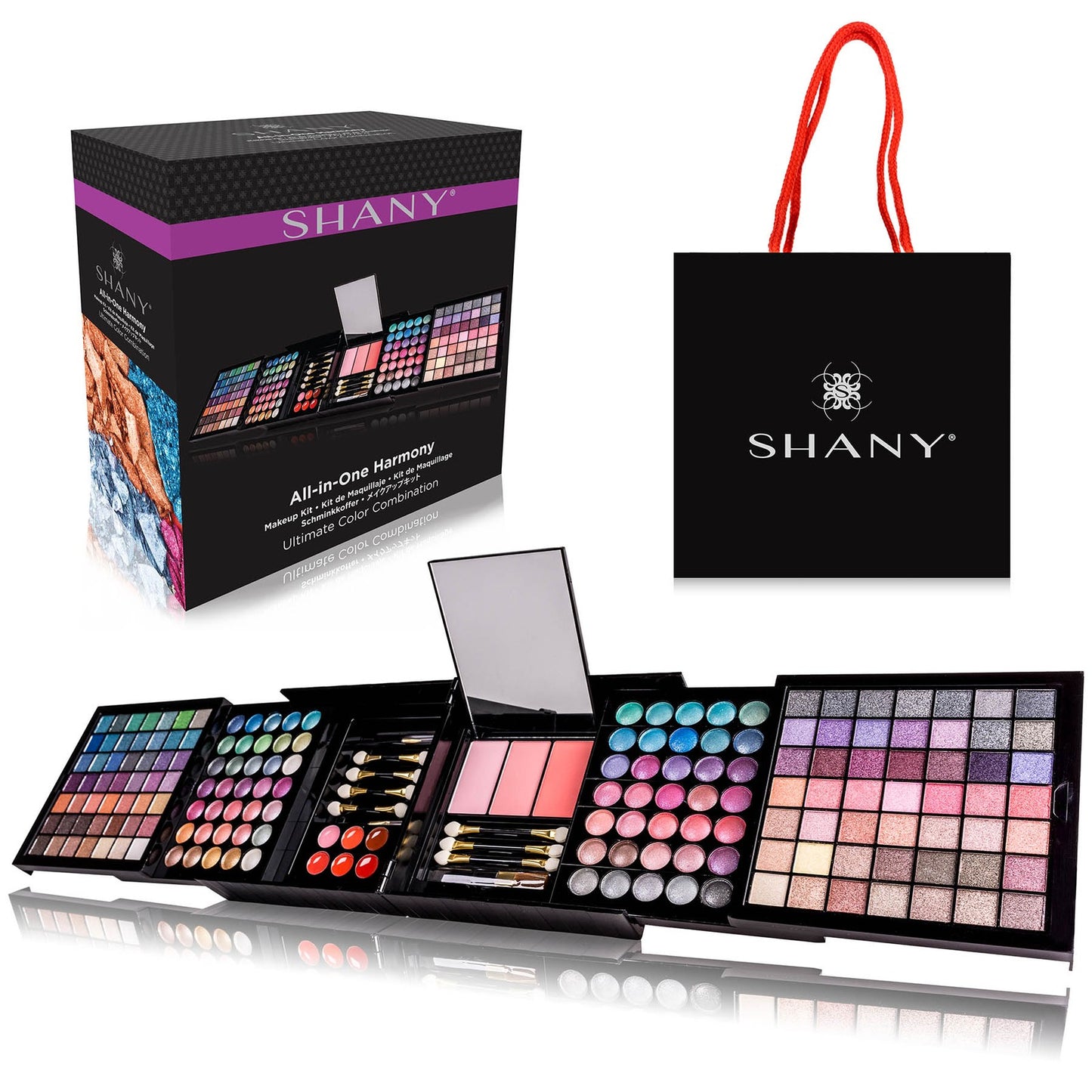 SHANY Harmony Makeup Set Kit - Ultimate Color Combination - Holiday Gift Set