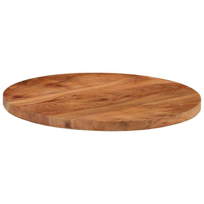 Tabletop Ø 40x1.5 cm Round Rough Solid