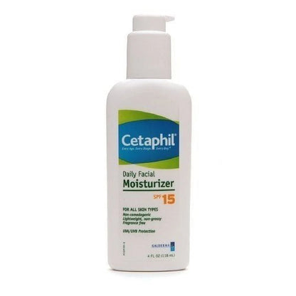 Daily Facial Moisturizer SPF 15 Sunscreen, Fragrance Free, 4 Oz