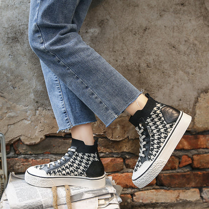 Cloth Shoes Casual Trendy Student Flat Shoes