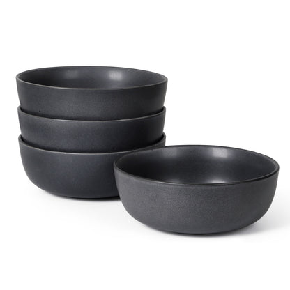 Ceramic Bowls For Kitchen, 27oz  Bowl Set Of 4  For Cereal, Salad, Pasta, Soup, Dessert, Serving  Dishwasher, Microwave And Oven Safe