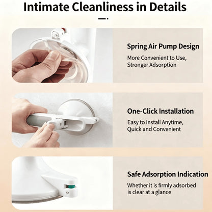 12 Inch Shower Grab Bar With Strong Suction Cups, No Drill Bathroom Safety Handle With Anti-Slip Grip, Portable Balance Assist Handrail For Elderly Seniors Handicap, Window Glass Door Pull Handle